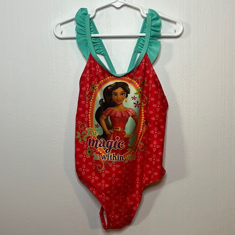 Disney girls 5t bathing suit